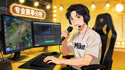 知名主播'Mike'个人解说直播间 - 专业赛事分析